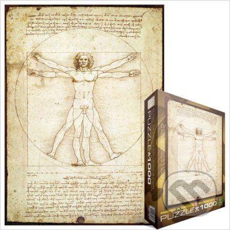 Vitruvius man - Leonardo da Vinci - obrázek 1