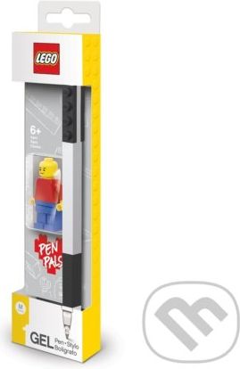 LEGO Gelové pero s minifigurkou, černé - LEGO - obrázek 1