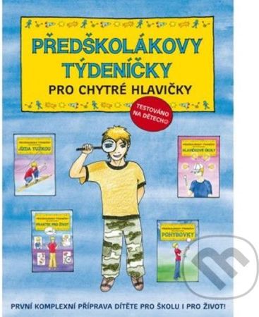 Předškolákovy týdeníčky pro chytré hlavičky - Věra, Tautová Jana, Martincová - obrázek 1