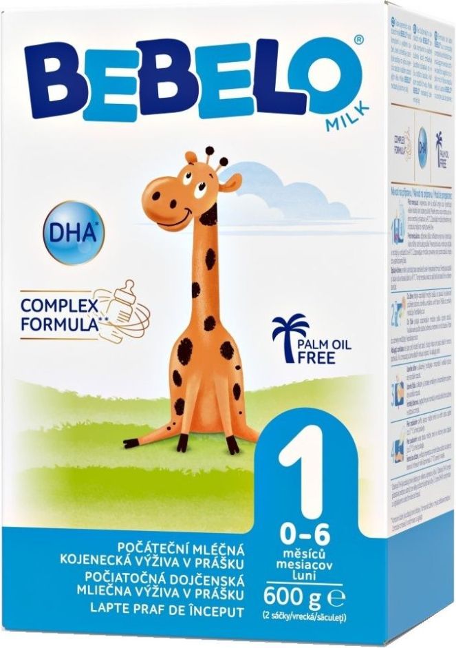 BEBELO MILK 1 600 g - obrázek 1