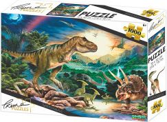 2D PUZZLE - Tyrannosaur 1000 ks - obrázek 1