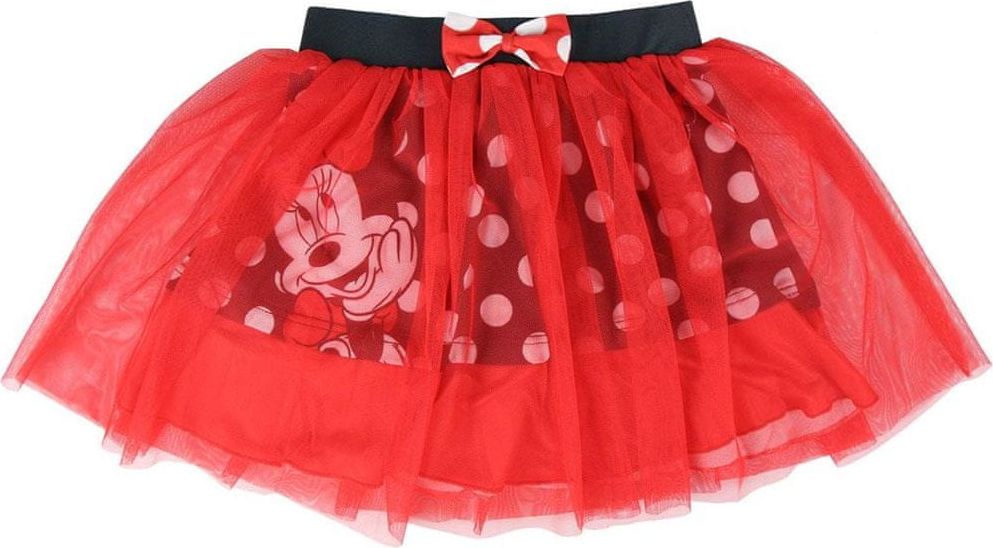Disney dívčí sukně MINNIE 92, červená - obrázek 1