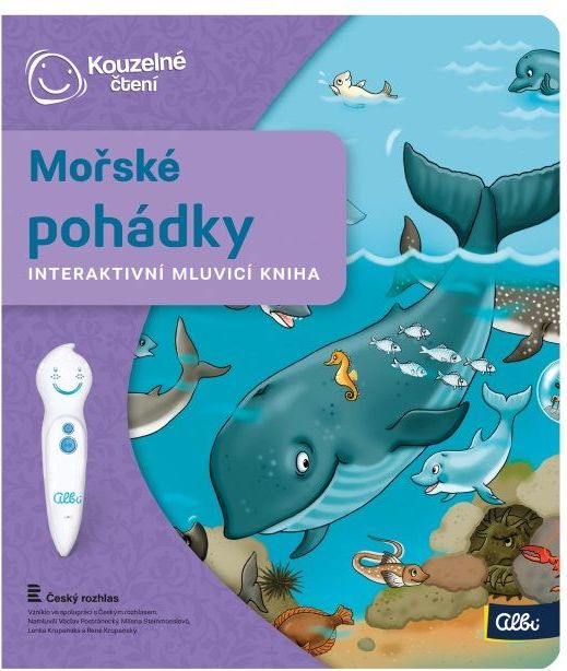 Albi KOUZELNÉ ČTENÍ Kniha Mořské pohádky - obrázek 1