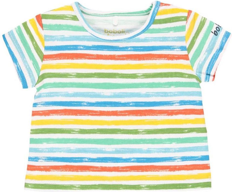 Boboli chlapecké tričko s krátkým rukávem 132152 50 vícebarevná - obrázek 1
