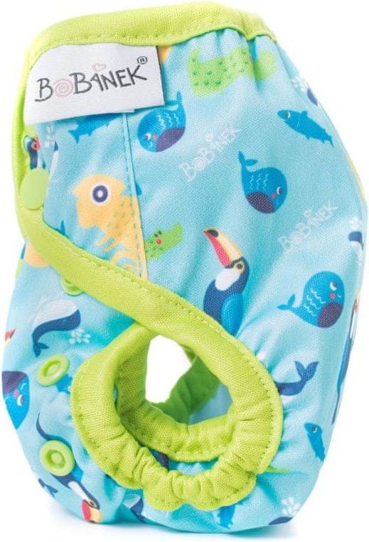 Bobánek Novorozenecké svrchní kalhotky patentky - Chameleoni - obrázek 1