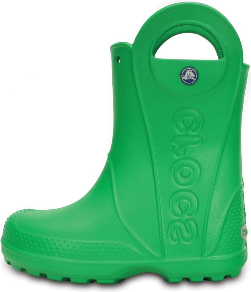 Crocs dětské holínky Handle It Rain Boot Kids 12803-3E8 24/25 zelená - obrázek 1