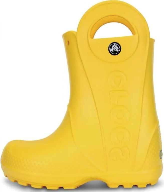 Crocs dětské holínky Handle It Rain Boot Kids 12803-730 25/26 žlutá - obrázek 1