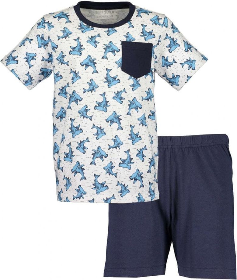 Blue Seven chlapecké pyžamo 638507 X 92 modrá - obrázek 1