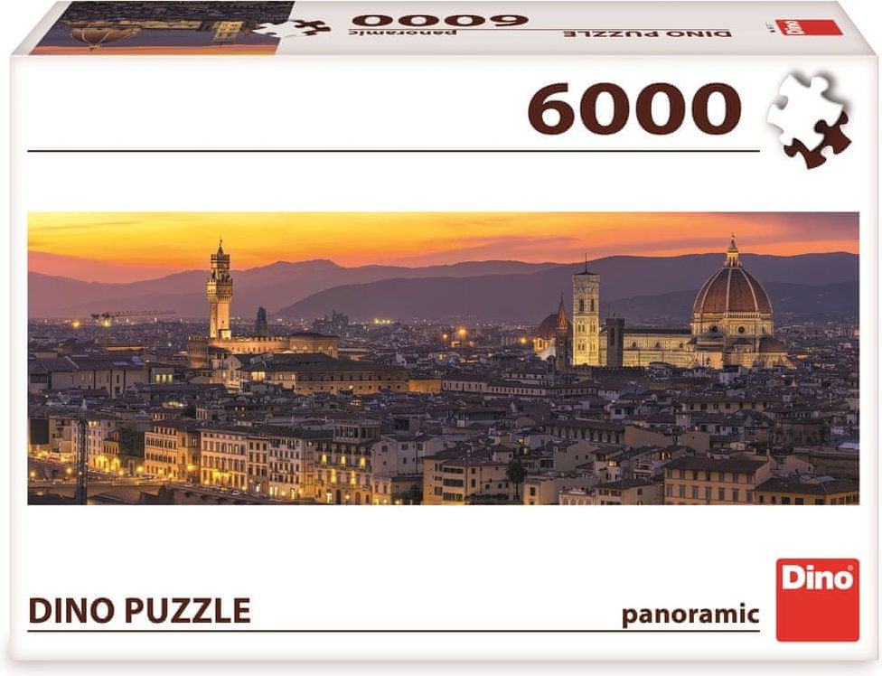 Dino Zlatá Florencie puzzle 6000 dílků - obrázek 1