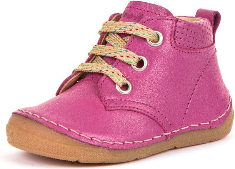 Froddo dívčí kožená kotníčková obuv G2130219-7 20 růžová - obrázek 1