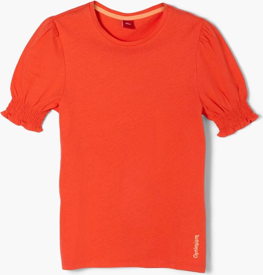 s.Oliver dívčí tričko 401.10.102.12.130.2057944 S oranžová - obrázek 1
