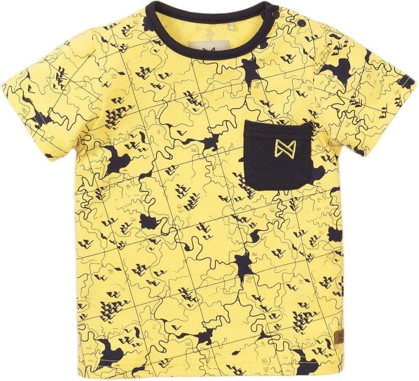 KokoNoko chlapecké tričko VK0215A 92 žlutá - obrázek 1