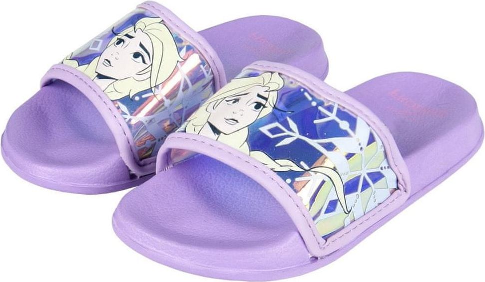 Disney dívčí pantofle Frozen II 2300004287 25 fialová - obrázek 1