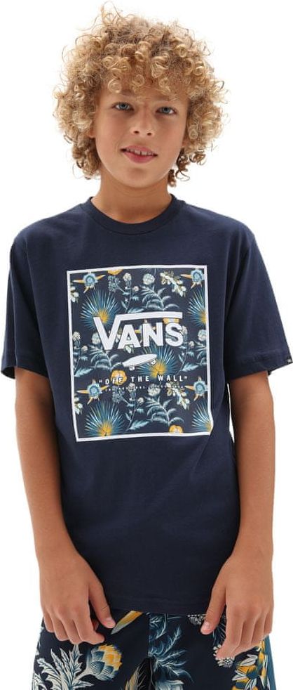 Vans chlapecké tričko By Print Box Kids VN0A3HWJZ531 4 tmavě modrá - obrázek 1