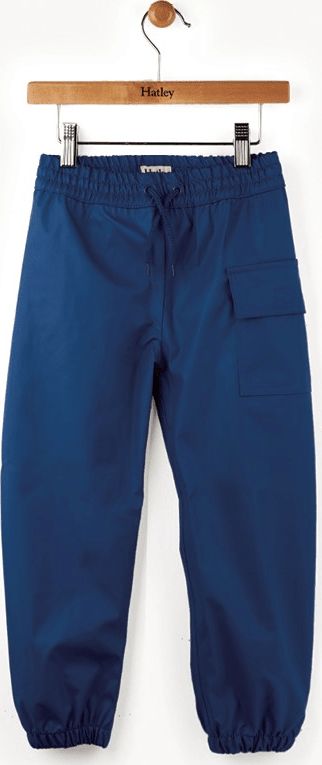 Hatley chlapecké nepromokavé kalhoty do deště RCPNAVY002 116 tmavě modrá - obrázek 1
