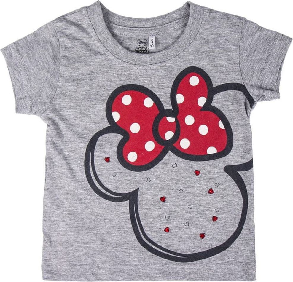Disney dívčí tričko Minnie 2200004946 92 šedá - obrázek 1