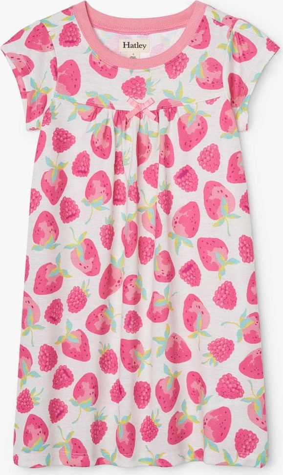 Hatley dívčí noční košile Delicious Berries S21FSK1192 92 růžová - obrázek 1
