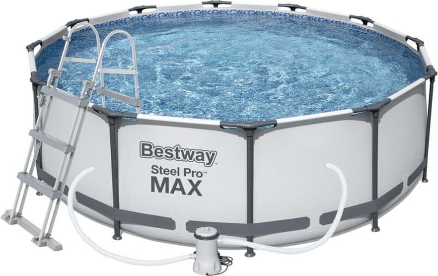 Bestway Bazén Steel Pro Max 3,66 × 1 m, sada 56418 - obrázek 1