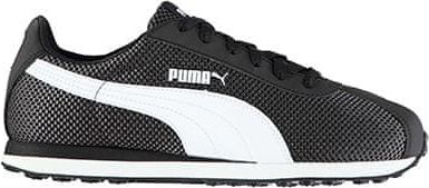 Puma Boty Turin Mesh Black-White 42,5 - obrázek 1
