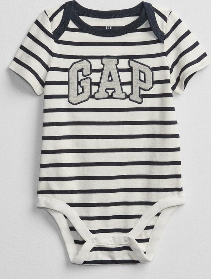 Gap Baby body Logo v-b elv bs 18-24M - obrázek 1