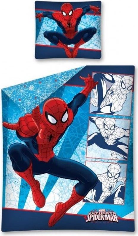 Detexpol · Bavlněné ložní povlečení Spiderman Ultimate - MARVEL - 140 x 200 + 70 x 90 cm - obrázek 1
