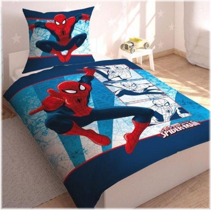 Detexpol · Bavlněné ložní povlečení Spiderman Ultimate - MARVEL - 140 x 200 + 70 x 90 cm - obrázek 2