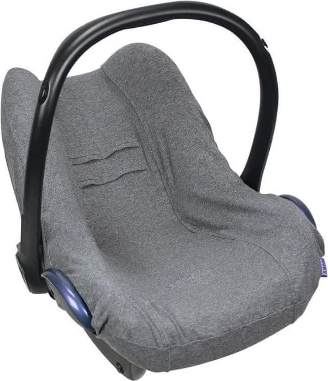 Dooky potah na autosedačku Seat Cover 0+ UNI Dark Grey Melange - obrázek 1