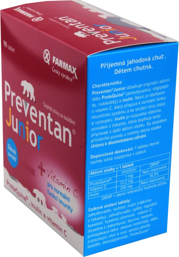 Preventan Junior tbl. 90 - II.jakost - obrázek 2