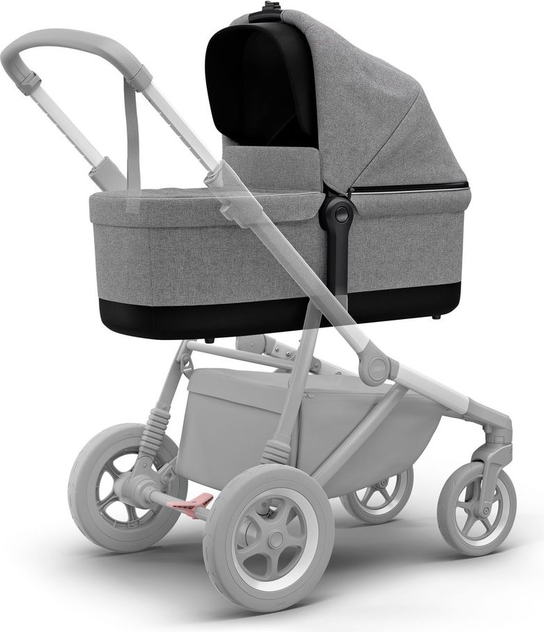 THULE Sleek Bassinet Grey Melange - obrázek 2
