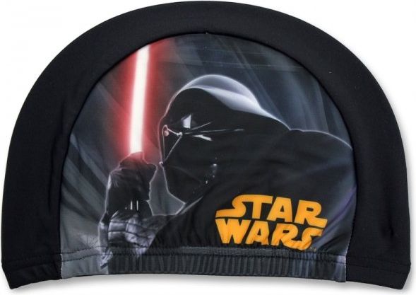 Setino · Dětská koupací / plavecká čepice Star Wars - Hvězdné války - černá - obrázek 1