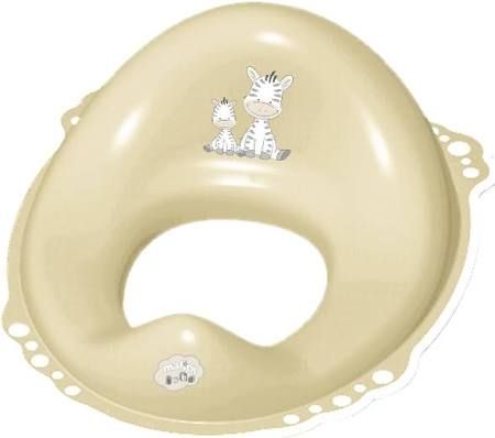 Dětské sedátko na WC Maltex Baby zebra béžová - obrázek 1