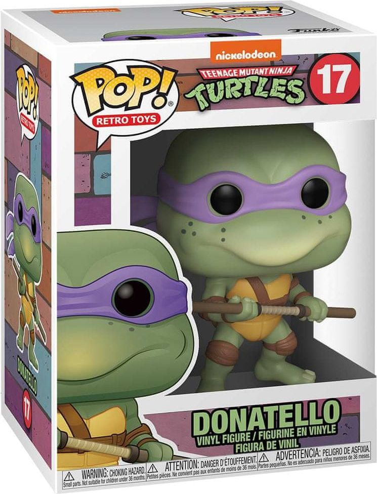 Funko POP! Retro Toys S2: TMNT- Donatello - obrázek 1