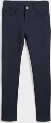 MAYORAL dívčí elastické kalhoty tmavě modré - 128 cm - obrázek 1