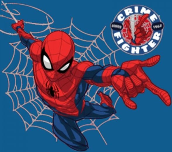 E pus M · Dětská pláštěnka Spiderman - modrá navy 98 / 104 - obrázek 2