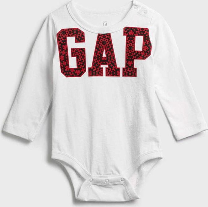 Gap Baby body Logo jac cny ls bs 0-3M - obrázek 1