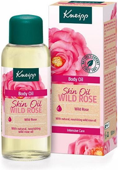 Kneipp Tělový olej Růže (Skin Oil Wild Rose) (Objem 100 ml) - obrázek 1