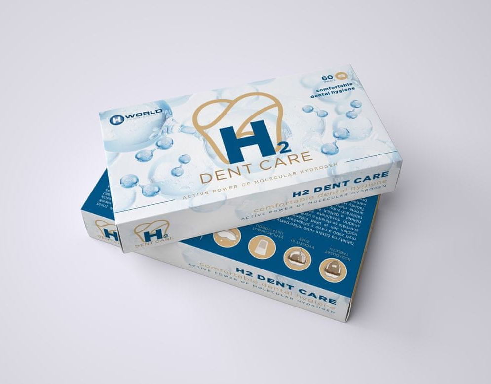 H2 World H2 Dent Care® 60 tablet - komfortní ústní hygiena - obrázek 1