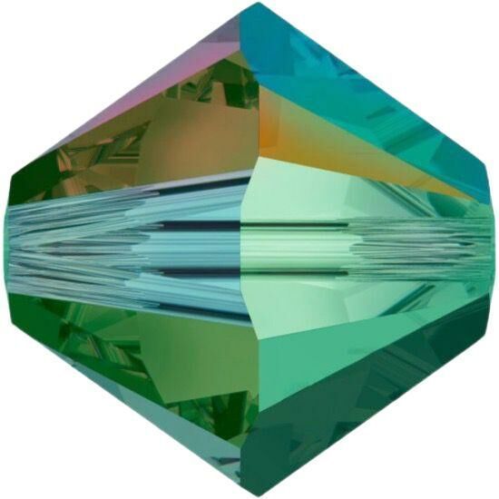 Kraftika Broušený swarovski krystal, korálek, průhledný - obrázek 1