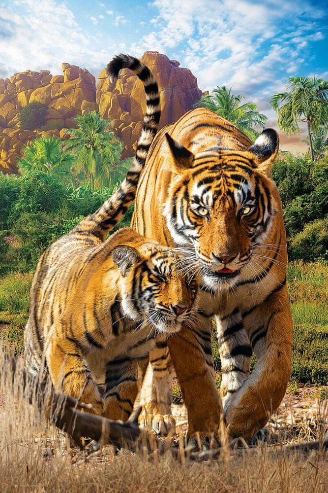 EuroGraphics Puzzle Tygři XL 250 dílků - obrázek 1