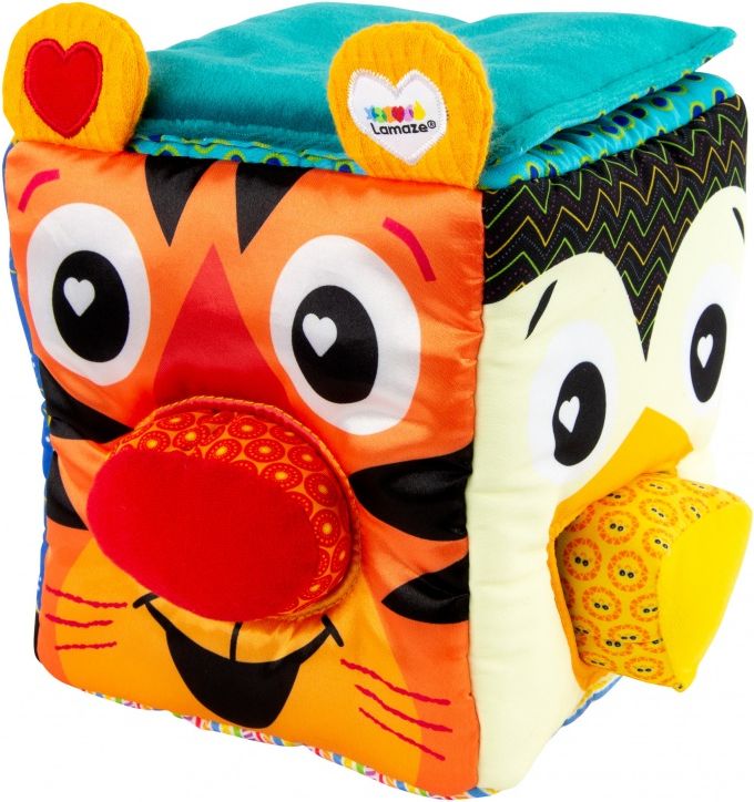 Lamaze - Měkká vkládací kostka se zvířátky - obrázek 1