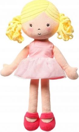 Hadrová panenka BabyOno Alice Doll, růžová - obrázek 1