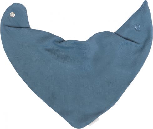 Mamatti Dětský šátek na krk Dinosaurus, modrý - obrázek 1