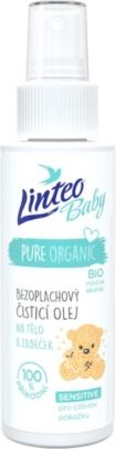 Bezoplachový, čistící olej na tělo i zadeček Linteo Baby - BIO měsíček lékařský - 100 ml - obrázek 1