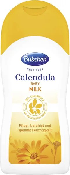 Dětské mléko s měsíčkem lékařským 200ml Bübchen Calendula - obrázek 1