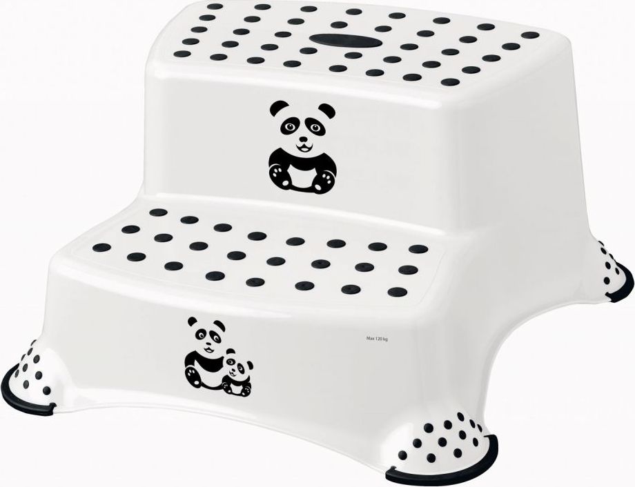 Dvojstupínek k WC/umyvadlu Keeeper Panda - obrázek 1
