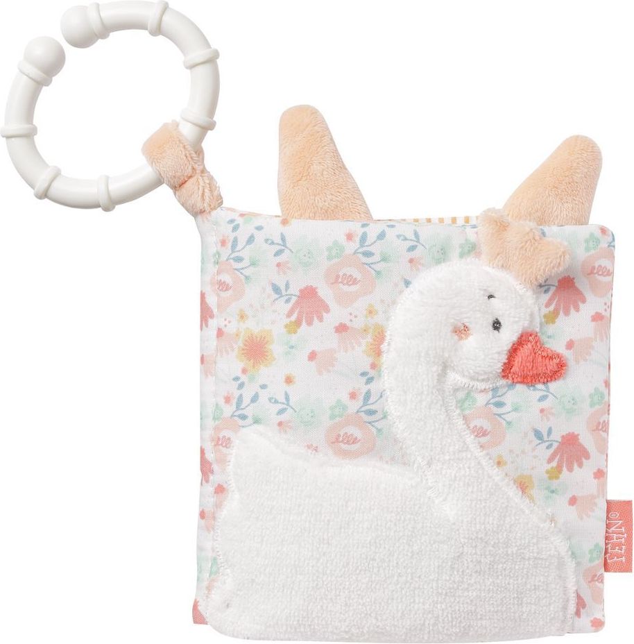 Plyšová knížka Baby Fehn Swan Lake - obrázek 1