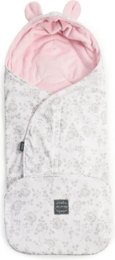 Zavinovačka Floo For Baby Flowers Pink 2021 - obrázek 1