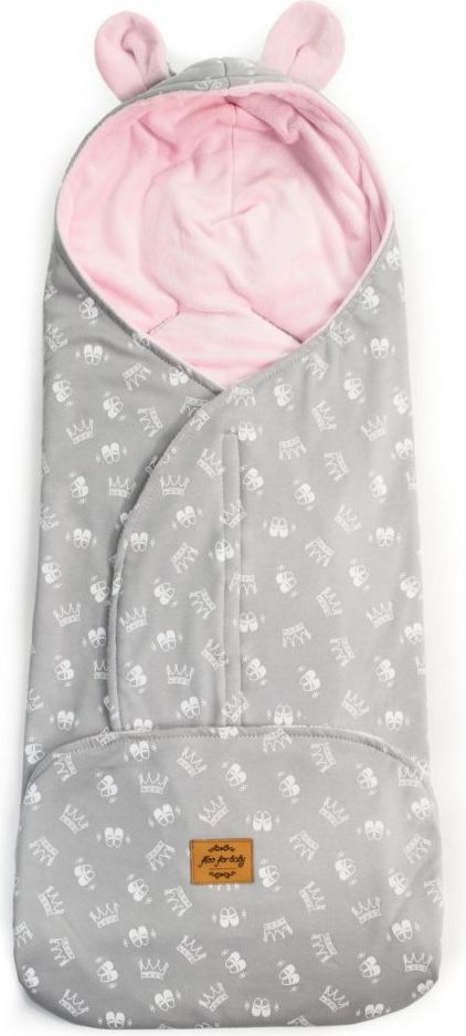 Zavinovačka Floo For Baby Crown Pink 2021 - obrázek 1