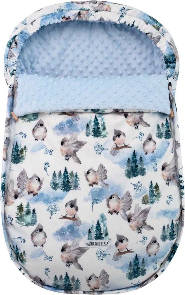 Fusak 75 x 45 cm Esito Soft New Born Blue - obrázek 1