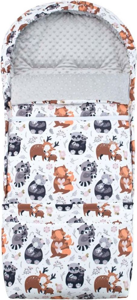Fusak 110 x 49 cm Esito Soft 4v1 Mýval-Stříbrná 2021 - obrázek 1